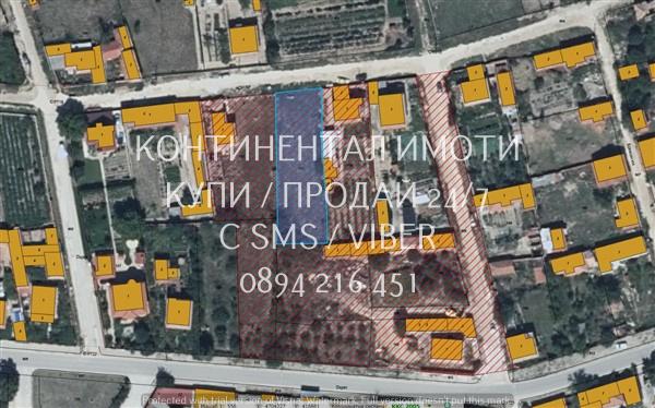 Продавам парцел - 980 кв.м -  За жил. строителство. област Пловдив, с. Красново