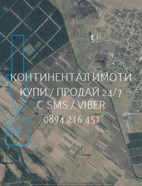 Продавам земеделска земя - 46 дка. -  нива. област Пловдив, с. Градина