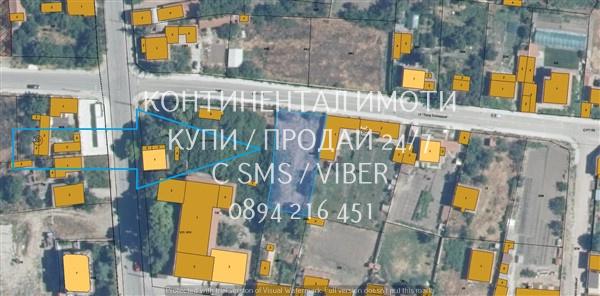Продавам парцел - 840 кв.м -  За жил. строителство. област Пловдив, с. Цалапица