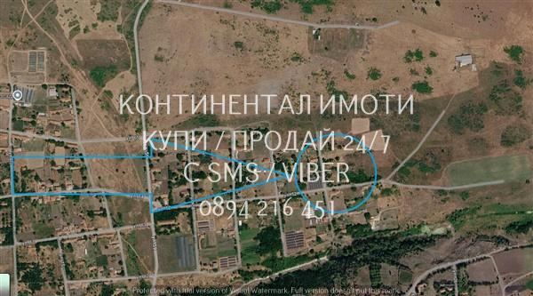 Продавам парцел - 770 кв.м -  За жил. строителство. област Пловдив, с. Татарево